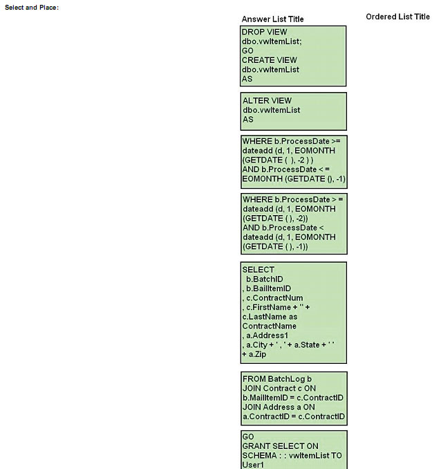 pass4itsure 70-462 exam question