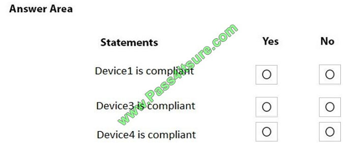 pass4itsure md-101 exam question q11