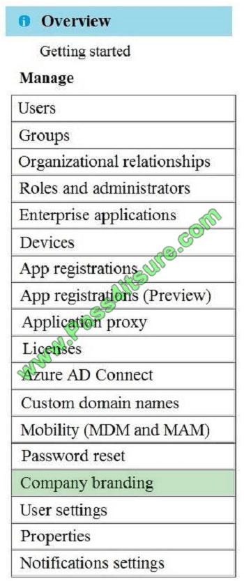 pass4itsure md-101 exam question q12-1