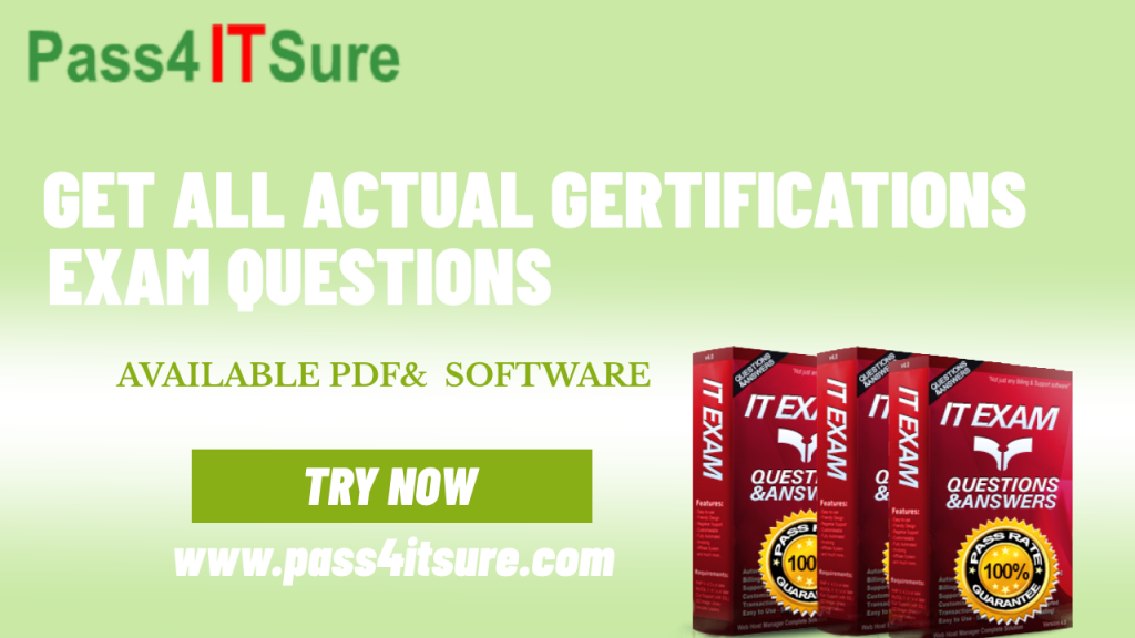 pass4itsure dumps 